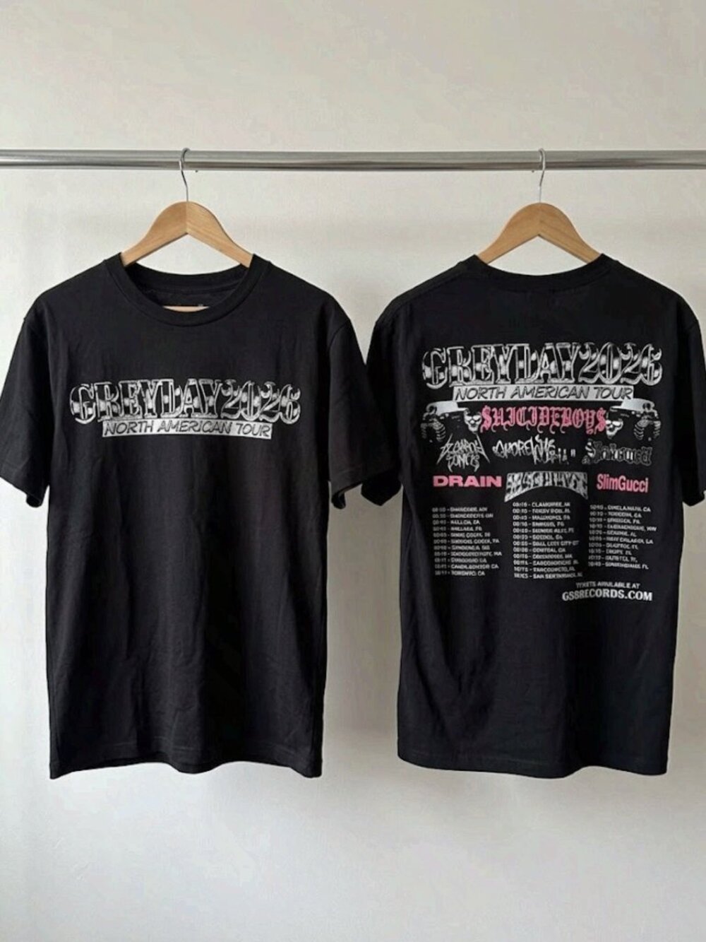 Creylay 2026 North American Tour T-Shirt Reprint